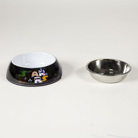 Karmnik dla psów Star Wars Melamina 180 ml Czarny Metal Karmnik dla psów Star Wars Melamina 180 ml Czarny Metal