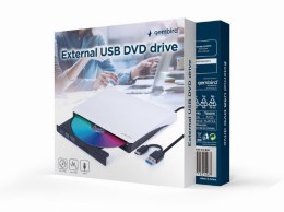 Napęd DVD na USB zewnętrzny DVD-USB-03-BW czarno-biały