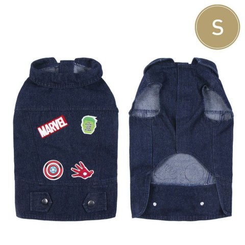 Kurtka dla psa Marvel Niebieski S Kurtka dla psa Marvel Niebieski S