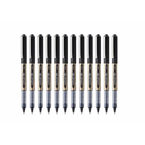 Długopis z płynnym atramentem Uni-Ball Rollerball Eye Broad UB-150 Czarny 1 mm (12 Części) Długopis z płynnym atramentem Uni-Ball Rollerball Eye Broad UB-150 Czarny 1 mm (12 Części)