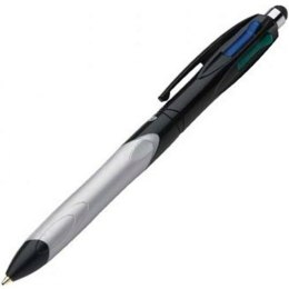 Długopis z płynnym atramentem Bic Cristal Stylus 4 kolorów 0,4 mm (12 Części)