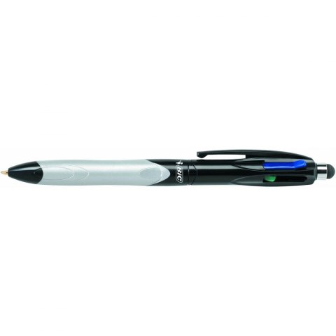 Długopis z płynnym atramentem Bic Cristal Stylus 4 kolorów 0,4 mm (12 Części) Długopis z płynnym atramentem Bic Cristal Stylus 4 kolorów 0,4 mm (12 Części)