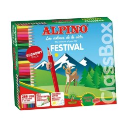 Kredki Alpino Festival 288 Sztuk Wielokolorowy