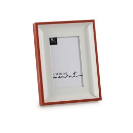 Ramka na Zdjęcia Szkło Czerwony Biały Plastikowy (2,5 x 21 x 16 cm) (6 Sztuk)