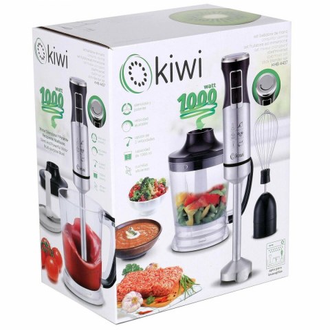 Zestaw Blender Ręczny Kiwi KHB-4437 1 L 1000W Stal nierdzewna Zestaw Blender Ręczny Kiwi KHB-4437 1 L 1000W Stal nierdzewna