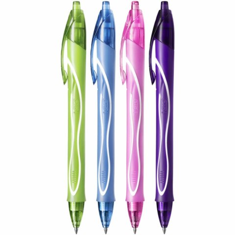 Długopis żelowy Bic Gel-Ocity Quick Dry 4 Colours 0,3 mm 12 Części Długopis żelowy Bic Gel-Ocity Quick Dry 4 Colours 0,3 mm 12 Części