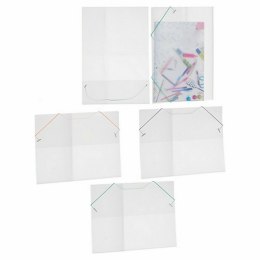 Folder z teczkami Przezroczysty (1 x 26 x 35,5 cm) (12 Sztuk)
