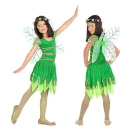 Kostium dla Dzieci Kolor Zielony Wiosenna Wróżka Fantazja (2 Części) (2 pcs) - 10-12 lat