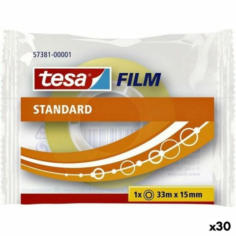Taśma przylepna TESA 15 mm 33 m Przezroczysty (30 Sztuk) Taśma przylepna TESA 15 mm 33 m Przezroczysty (30 Sztuk)