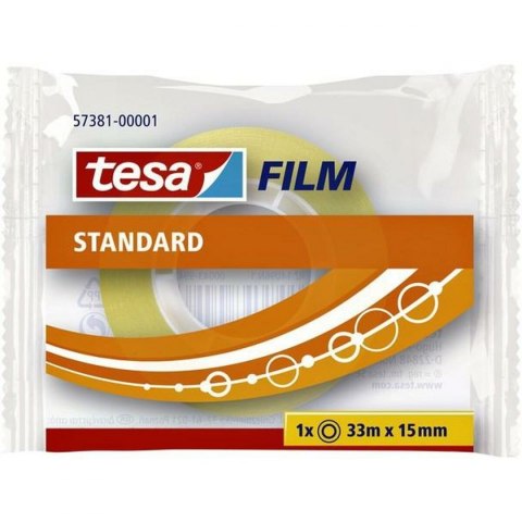 Taśma przylepna TESA 15 mm 33 m Przezroczysty (30 Sztuk) Taśma przylepna TESA 15 mm 33 m Przezroczysty (30 Sztuk)