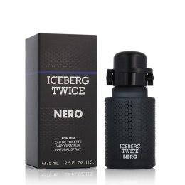 Perfumy Męskie Iceberg EDT Twice Nero For Him 75 ml