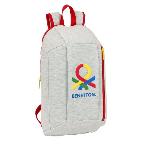 Plecak Casual Benetton Pop Szary 10 L Plecak Casual Benetton Pop Szary 10 L