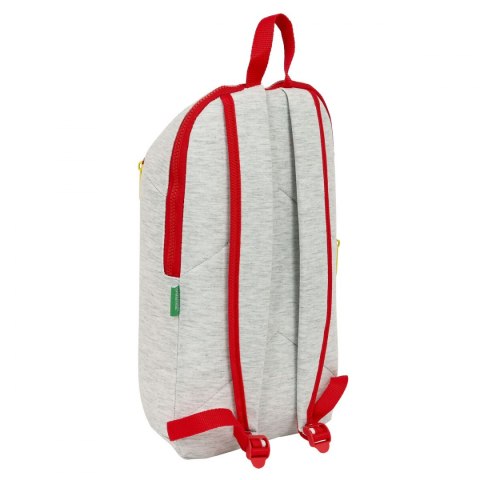 Plecak Casual Benetton Pop Szary 10 L Plecak Casual Benetton Pop Szary 10 L