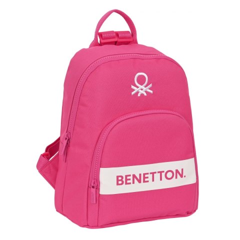 Plecak Casual Benetton Raspberry Fuksja 13 L