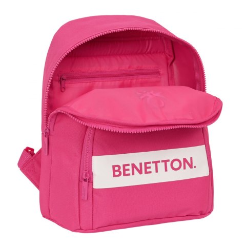 Plecak Casual Benetton Raspberry Fuksja 13 L Plecak Casual Benetton Raspberry Fuksja 13 L