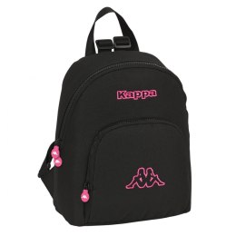 Plecak Casual Kappa Black and pink Czarny 13 L