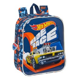 Plecak dziecięcy Hot Wheels Speed club Pomarańczowy Granatowy (22 x 27 x 10 cm)