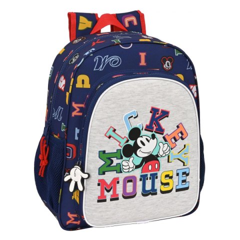 Plecak szkolny Mickey Mouse Clubhouse Only one Granatowy (32 x 38 x 12 cm)