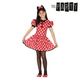 Kostium dla Dzieci Th3 Party Czerwony Minnie Mouse Fantazja (2 Części) - 7-9 lat