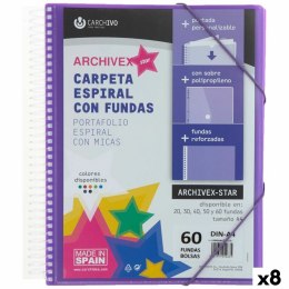 Folder organizacyjny Carchivo Archivex-Star 60 Obudowy A4 8 Części