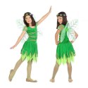 Kostium dla Dzieci Kolor Zielony Wiosenna Wróżka Fantazja (2 Części) (2 pcs) - 3-4 lata
