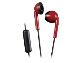Słuchawki JVC HA-F19M-RB (douszne; TAK - Przewodowy; kolor czerwony