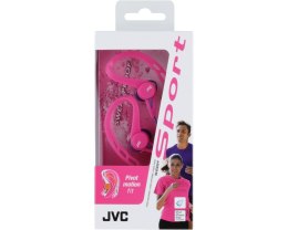 Słuchawki sportowe JVC HA-ECX20-P-E douszne różowe