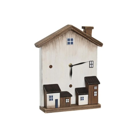 Stolné hodiny DKD Home Decor 26 x 7 x 31 cm Biały Domy Stolné hodiny DKD Home Decor 26 x 7 x 31 cm Biały Domy