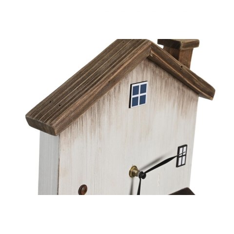Stolné hodiny DKD Home Decor 26 x 7 x 31 cm Biały Domy Stolné hodiny DKD Home Decor 26 x 7 x 31 cm Biały Domy