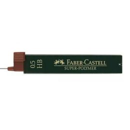 Części zamienne kopalni Faber-Castell Super-Polymer HB 0,5 mm (12 Sztuk)