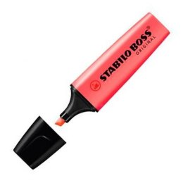 Marker fluorescencyjny Stabilo Boss Czerwony 10 Części