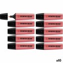Marker fluorescencyjny Stabilo Boss Czerwony 10 Części