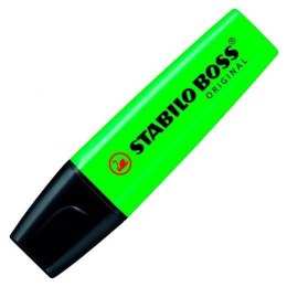 Marker fluorescencyjny Stabilo Boss Kolor Zielony Czarny/Zielony 10 Części (10 Sztuk) (1 Sztuk)