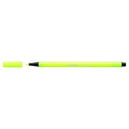 Mazaki Stabilo Pen 68 Fluorescencyjne Żółty (10 Części)