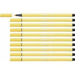 Mazaki Stabilo Pen 68 Żółty (10 Części)