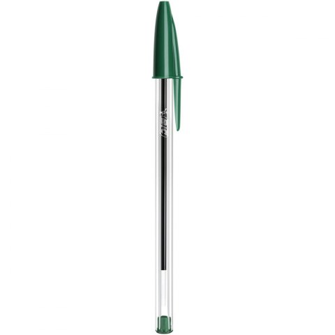 Pióro Bic Cristal Oryginał Kolor Zielony 0,32 mm (50 Sztuk) Pióro Bic Cristal Oryginał Kolor Zielony 0,32 mm (50 Sztuk)