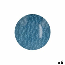 Talerz głęboki Ariane Coupe Ripple Ceramika Niebieski (20 cm) (6 Sztuk)