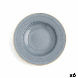Talerz głęboki Ariane Terra Ceramika Niebieski (Ø 26 cm) (6 Sztuk)