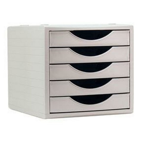 Modułowa szafka na akta Archivo 2000 ArchivoTec Serie 4000 5 szuflady Din A4 Szary 34 x 27 x 26 cm Modułowa szafka na akta Archivo 2000 ArchivoTec Serie 4000 5 szuflady Din A4 Szary 34 x 27 x 26 cm
