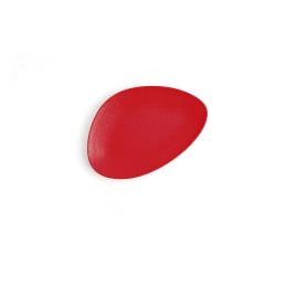Płaski Talerz Ariane Antracita Trójkątny Czerwony Ceramika Ø 21 cm (12 Sztuk)