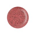 Płaski Talerz Ariane Oxide Czerwony Ceramika Ø 24 cm (6 Sztuk)