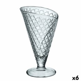 Puchar do lodów i koktajli Bormioli Rocco Szkło (210 ml) (6 Sztuk)