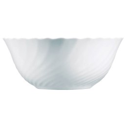 Miska do Sałatki Luminarc Trianon Biały Szkło (24 cm) (6 Sztuk)