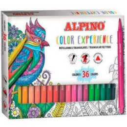 Zestaw markerów Alpino Color Experience 36 Części Wielokolorowy