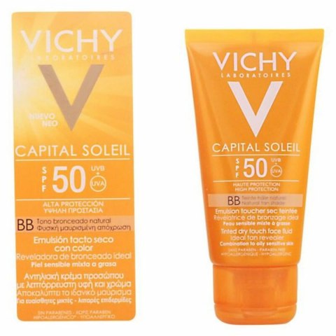 Ochrona przeciwsłoneczna z kolorem Vichy Idéal Soleil Naturalny Spf 50 50 ml Ochrona przeciwsłoneczna z kolorem Vichy Idéal Soleil Naturalny Spf 50 50 ml