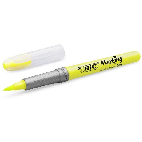 Marker fluorescencyjny Bic Highlighter Flex Żółty 12 Części Marker fluorescencyjny Bic Highlighter Flex Żółty 12 Części