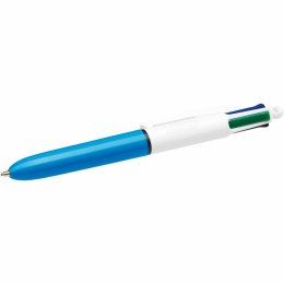 Pióro Bic Mini 4Colours Niebieski Biały 0,32 mm (12 Części)