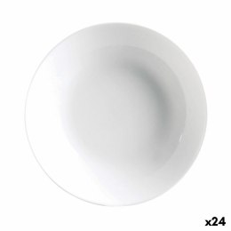 Talerz głęboki Luminarc Diwali 20 cm Biały Szkło (24 Sztuk)