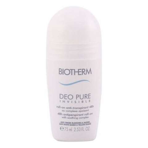 Dezodorant Roll-On Deo Pure Invisible Biotherm BIOPUIF2107500 75 ml