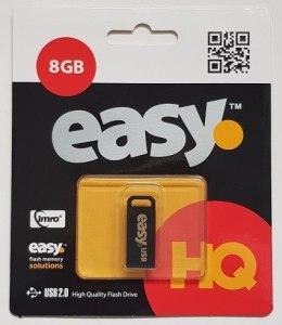 Pendrive IMRO EASY/8GB (8GB; USB 2.0; kolor czarny)